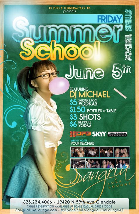 Summer School Poster by Niti2grafix on DeviantArt