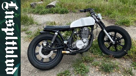 Yamaha SR500 Scrambler FINISHED! - YouTube