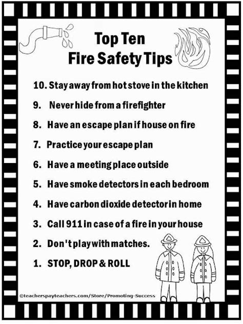 Enjoy this free fire prevention week printable!