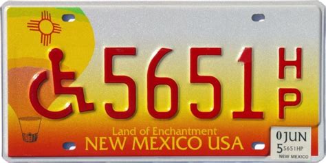 New Mexico License Plate Type Sets