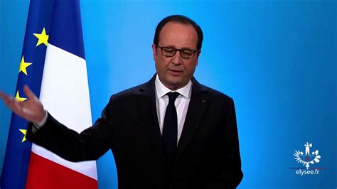 Le discours de François Hollande - YouTube