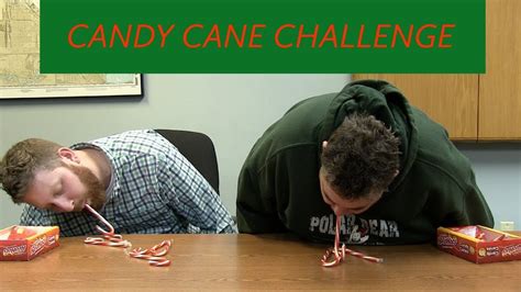 Christmas Party Game - Candy Cane Challenge - YouTube