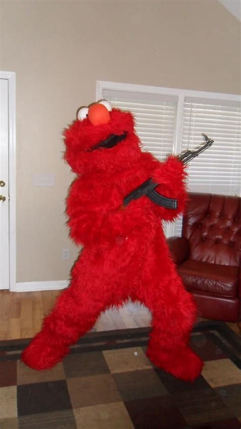 Elmo with a AK-47 : r/MakeMeSuffer