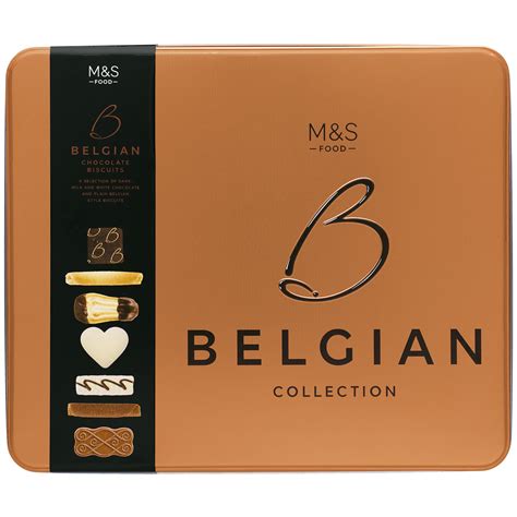 Marks & Spencer Belgian Chocolate Biscuits Tin | NTUC FairPrice