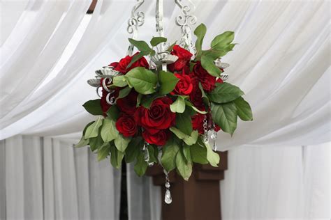Red Roses Wedding Decoration Free Stock Photo - Public Domain Pictures