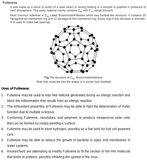 Fullerene: Structure, Properties, Types, Important Uses, 52% OFF