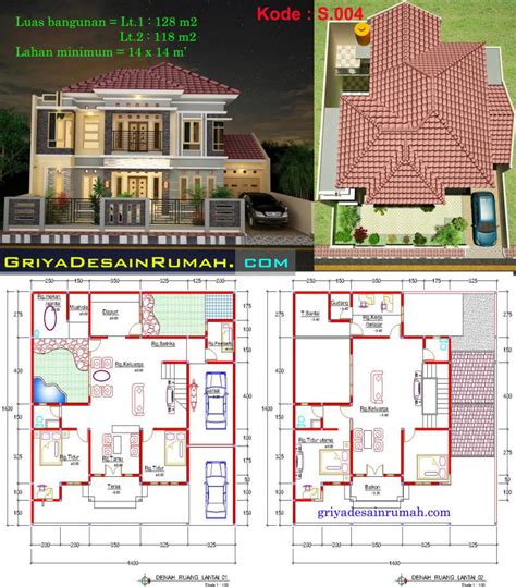 Desain Rumah Mewah 2 Lantai di Bekasi | Jasa Desain Rumah