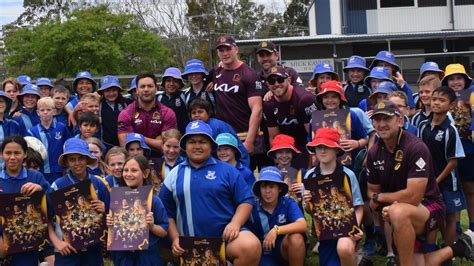 NRL star and homegrown hero ‘Macca’ returns to Dalby State School | The Courier Mail