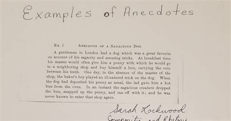 English I @ Loma Linda Academy: Odyssesy Day Two & Anecdote Example Page