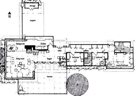 Frank Lloyd Wright Usonian Floor Plans - floorplans.click