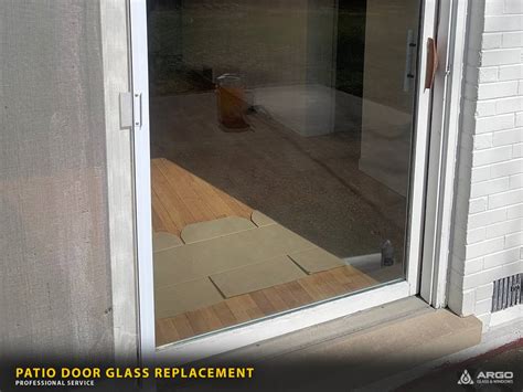 Patio Door Glass Repair & Replacement Service