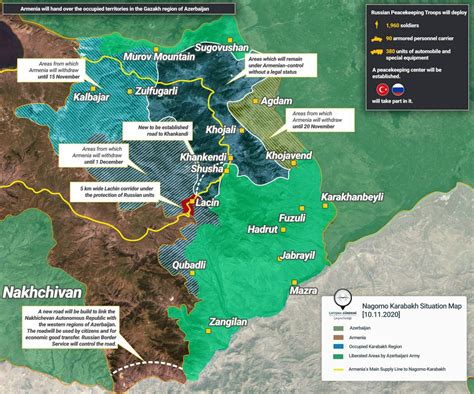 Nagorno-Karabakh region agreement map – The Cyber Shafarat – Treadstone 71