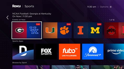 Roku's home screen gains a new ‘Sports’ tab for users to access live ...