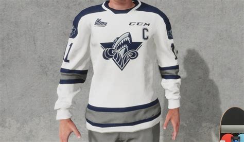 Skater XL: QMJHL Rimouski Océanic Jersey v 1.0.0 Gear, Real Brand ...