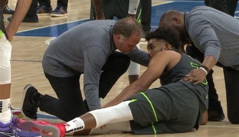 Leg injury for Karl-Anthony Towns: big scare on Wolves side - Archyde