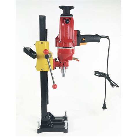 Techtongda 220V Diamond Core Drill Concrete Machine With Stand Bits ...