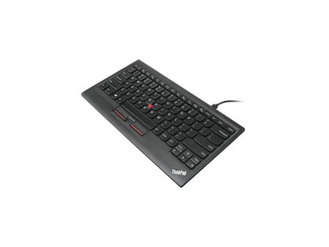 Lenovo ThinkPad Compact Bluetooth Keyboard with TrackPoint - US English Bluetooth Wireless ...