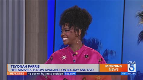 Teyonah Parris shares behind-the-scenes details about filming ‘The ...