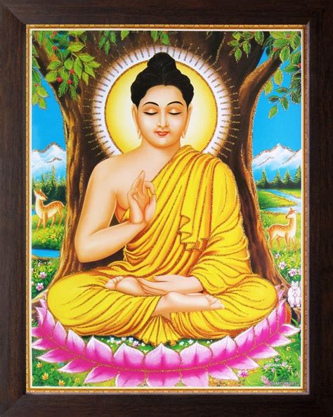 Art n Store: Gautam Buddha Symbol of Peace Wall Painting with Plane ...