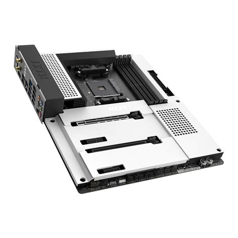 NZXT AMD B550 N7 Matte White ATX Motherboard LN115446 - N7-B55XT-W1 ...