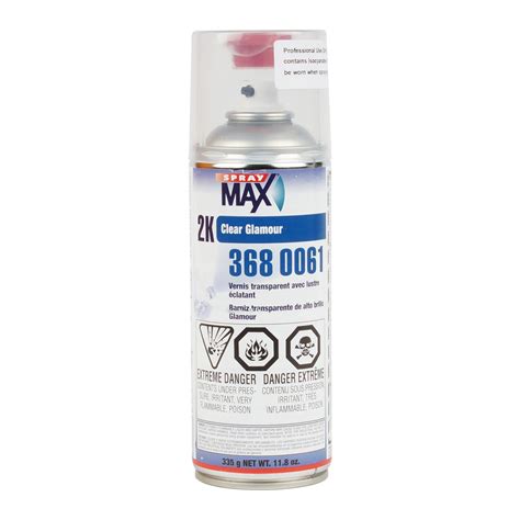 Spray Max 2K High Gloss Finish Clear Coat Spray Paint | Car Parts and Repair Refinishing Clear ...