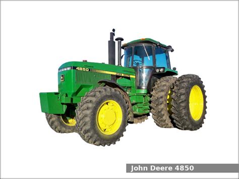 John Deere 4850 row-crop tractor: review and specs - Tractor Specs