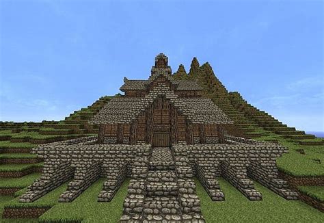 Skyrim Build! Minecraft Map