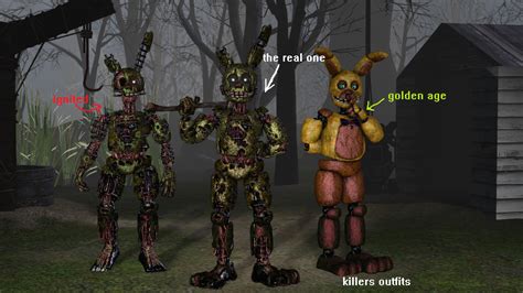 Dead By Daylight killer outfits by fnafking1987x on DeviantArt