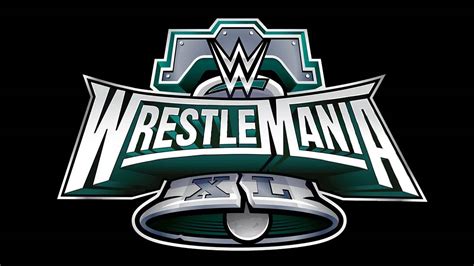 WWE Wrestlemania 40 Logo Png by DarewellWWE on DeviantArt