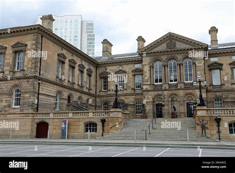 Custom House Square in Belfast Stock Photo - Alamy