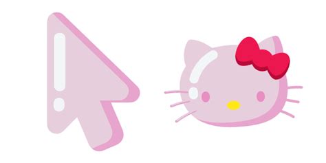 Minimal Hello Kitty cursor – Custom Cursor