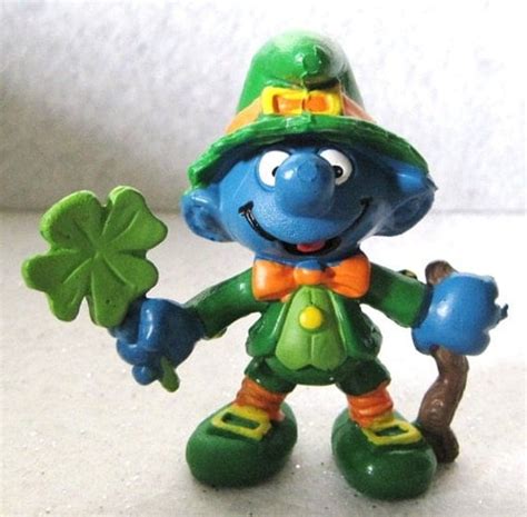 St. Patrick's Day Smurf Irish Shamrock Green by fantasycrafts