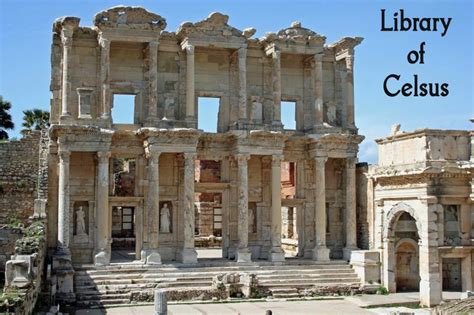 Library of Celsus - Ephesus, Turkey (unbelievably hugh!) | Library of alexandria, Egypt ...