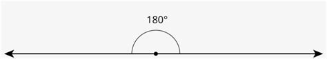 A 180∘ Angle Is Called A Straight Angle Because When - Straight Angle - Free Transparent PNG ...