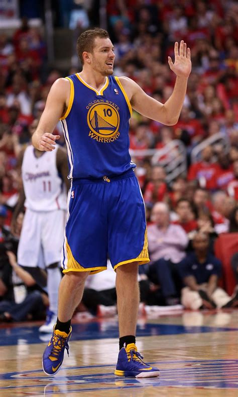 LOS ANGELES, CA - APRIL 19: David Lee #10 of the Golden State Warriors ...