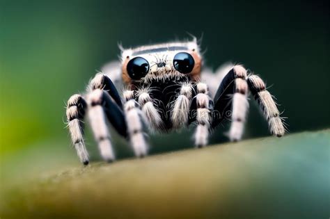 Premium Photo | Vertical shot of cute spider at nature spider with kawaii eyes