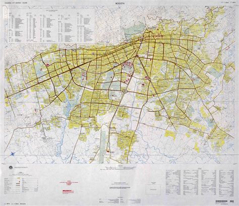 Mapas de Bogotá - Colômbia | MapasBlog