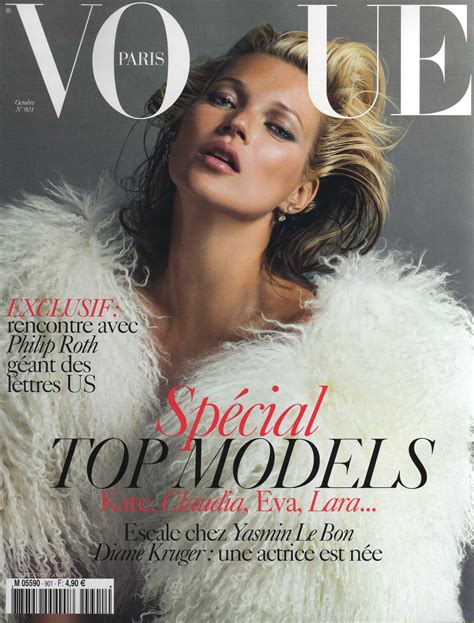 Kate Moss by Inez & Vinoodh Vogue Paris October 2009 | Vogue covers, Vogue magazine covers ...