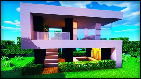 Minecraft: Small Modern House | How to build in Minecraft - YouTube