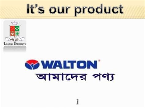 Walton Bangladesh