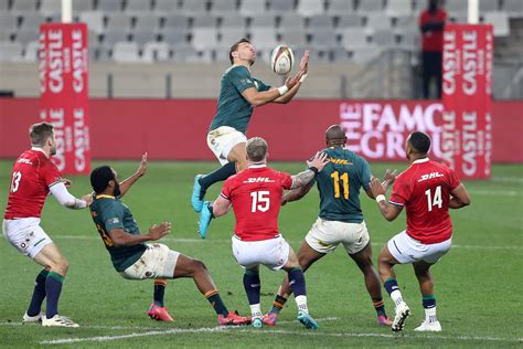 Springboks vs British and Irish Lions: LIVE scores