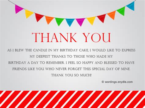 How To Say Thank You For Birthday Wishes – Wordings and Messages