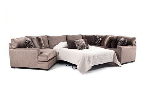 Gallery slider image 2 | Bobs furniture living room, Sleeper sectional, Sleeper sofa