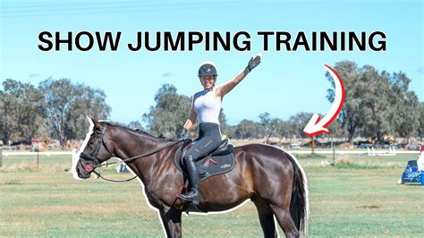 SHOW JUMPING TRAINING | Preparing for our First Competition of the Year! - YouTube