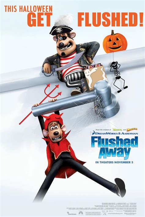 Flushed Away (2006) - Poster US - 1148*1719px