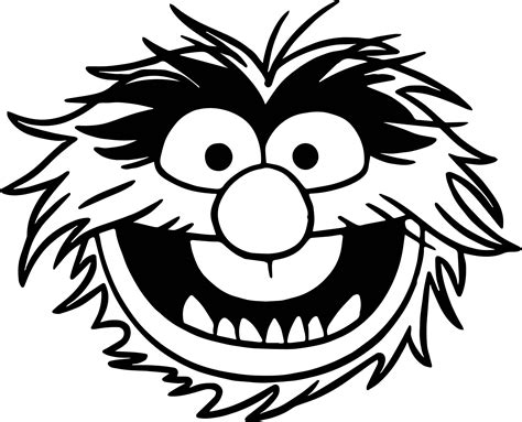 Muppets Animal Drawing | Free download on ClipArtMag