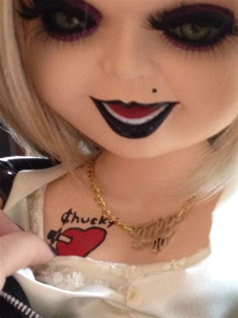 My custom Tiffany Doll (Bride of Chucky) I used the Spencer's Tiffany doll, removed all the ...