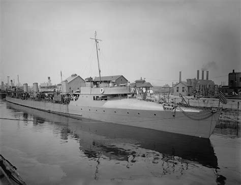 The second USS Worden (DD-288) was a Clemson-class destroyer in the ...