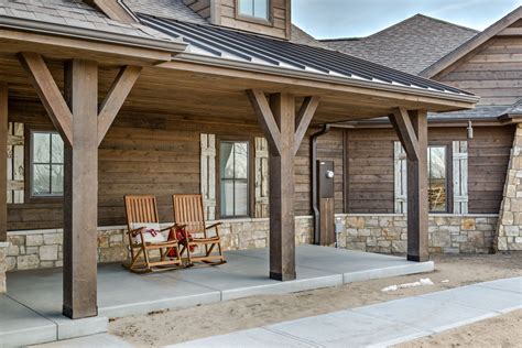 Timbers, Posts & Beams | Montana Timber Products | Ranch house exterior ...