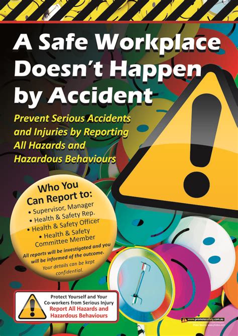 Accident Reporting #1 Safety Posters | Promote Safety | Health and ...